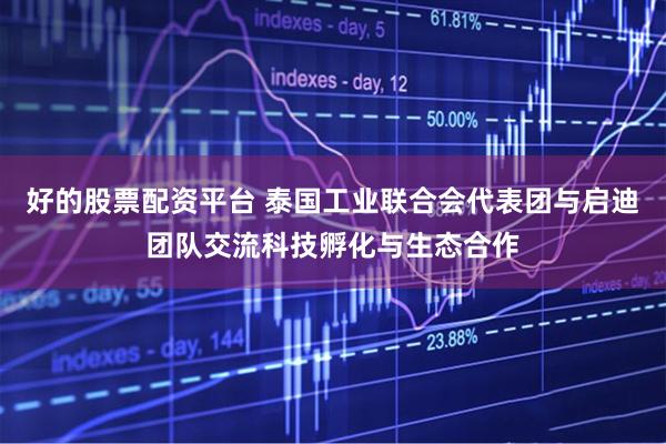 好的股票配资平台 泰国工业联合会代表团与启迪团队交流科技孵化与生态合作