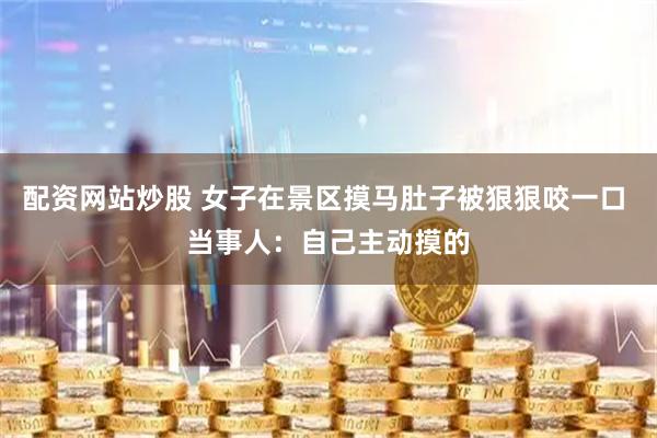 配资网站炒股 女子在景区摸马肚子被狠狠咬一口 当事人：自己主动摸的